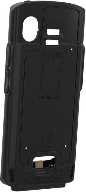 AM Mounts IntelliSkin Next Lade- und Schutzhülle für Zebra EC50 / EC55 mit GDS-Technologie in Schwarz (RAM-GDS-SKIN-ZE16-NG) - Bild 1