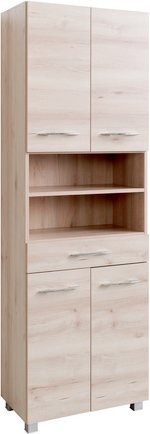 HELD MÖBEL Seitenschrank Portofino in Beige und Multicolour, B/T/H: 60 x 35 x 180 cm - Bild 1