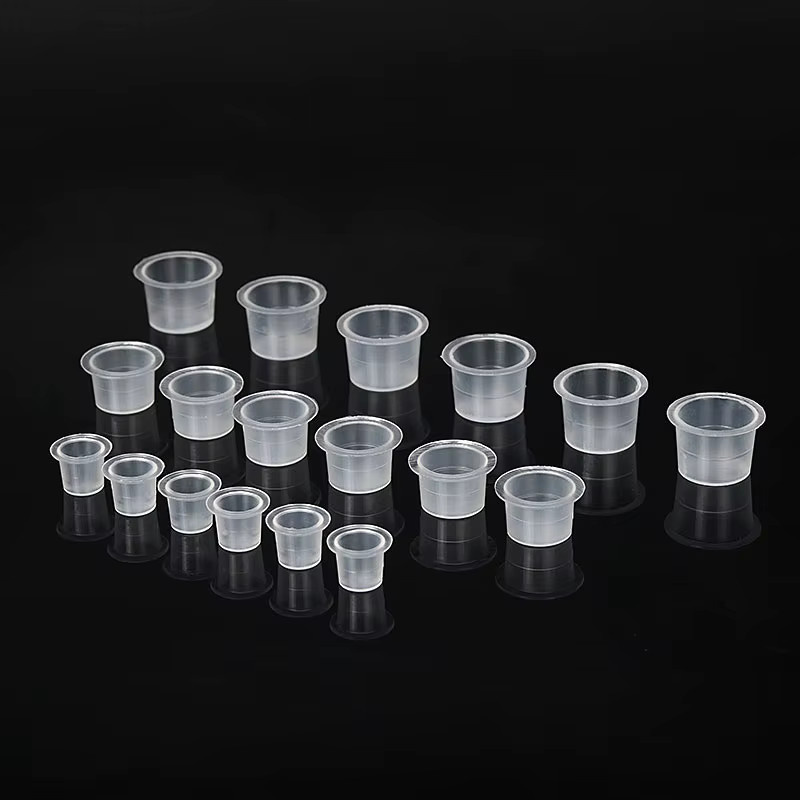 JUN.M Einweg Tattoo Ink Cups, 100 Stück, Kunststoff, S/M/L - Bild 2