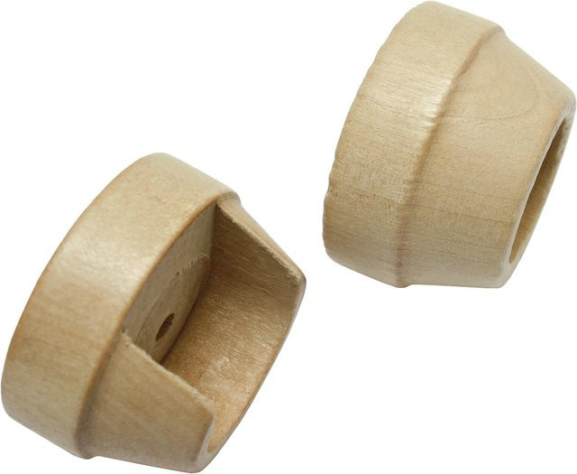 Gardinia Wandlager Lugano Wandhalterung für Ø 28 mm Stangen, 2er Pack, Natur/Beige - Bild 1