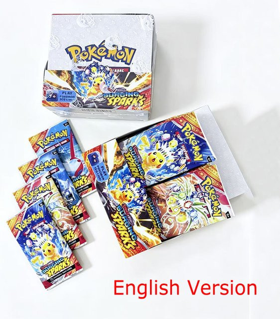 Pokémon Scarlet Violet Surging Sparks Booster, Spielkarten, 360 Stück, ab 6 Jahren - Bild 1