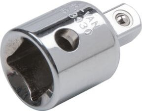 KS Tools Steckschlüssel-Reduzierstück aus Chrome Vanadium, Farbe Silber, Antrieb 1 Zoll (25 mm) auf 3/4 Zoll - Bild 1