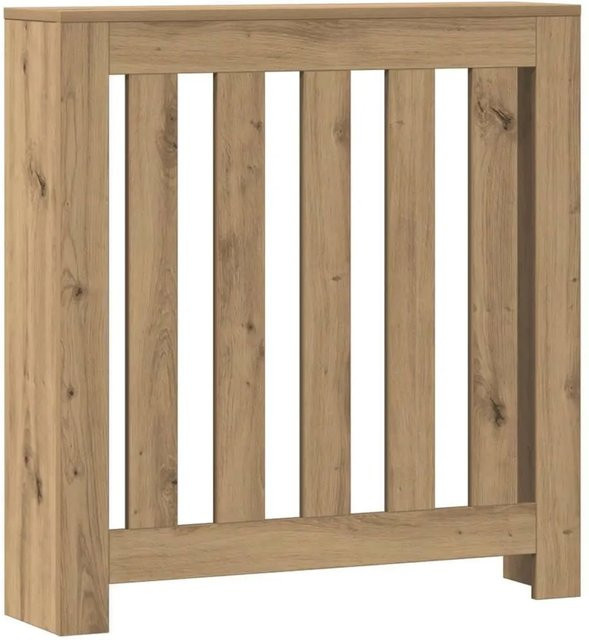 vidaXL Heizkörperverkleidung Artisan-Eiche in Braun mit Latten-Design, B/T/H: 78 x 20 x 82 cm - Bild 1