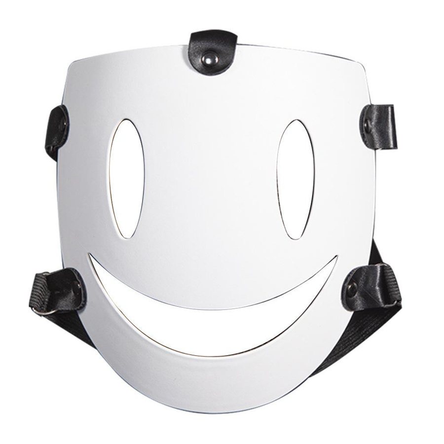 YIRAN Smiley Gesicht Maske aus Kunststoff für Erwachsene - Bild 2