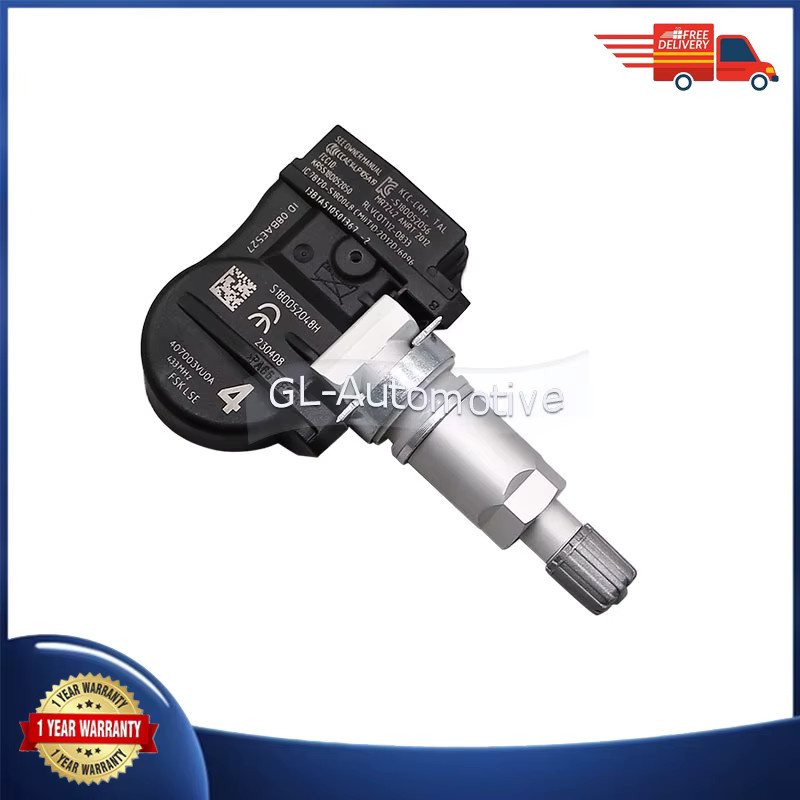 GANGLE TPMS Reifendruck Sensor für Nissan Qashqai II (J11) 2014-2016, 433MHz, Schwarz, 1/4 Stück - Bild 2