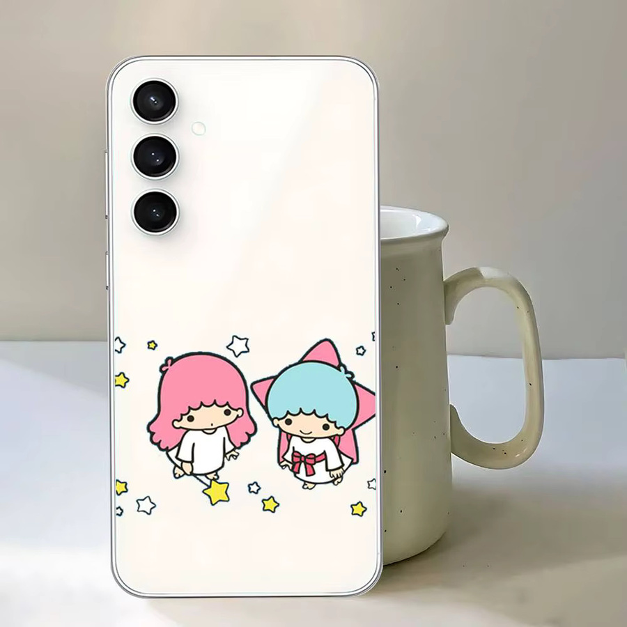 Little Twin S-Stars Handyhülle für Samsung Galaxy S21 S22 S23 S24 S25 Ultra FE Plus 5G A52S Transparent - Bild 4