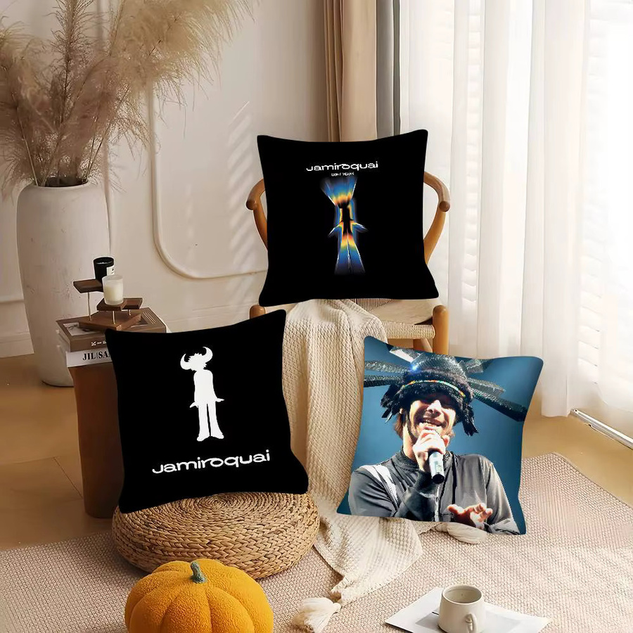 Rastar Jamiroquai Kissenbezug quadratisch schwarz B/B/H: 40 x 40 x 40 cm - Bild 3