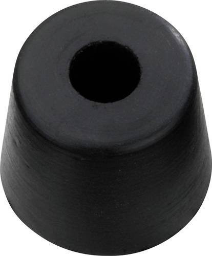 Monacor HF-160 Gerätefuß in Schwarz aus Kunststoff - Bild 1