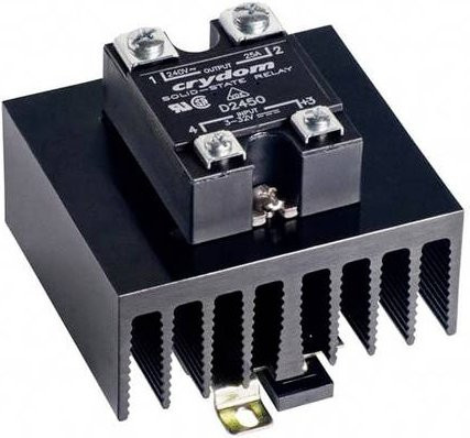 Crydom Halbleiterrelais HS202DR-HD6050 in Schwarz - Bild 1