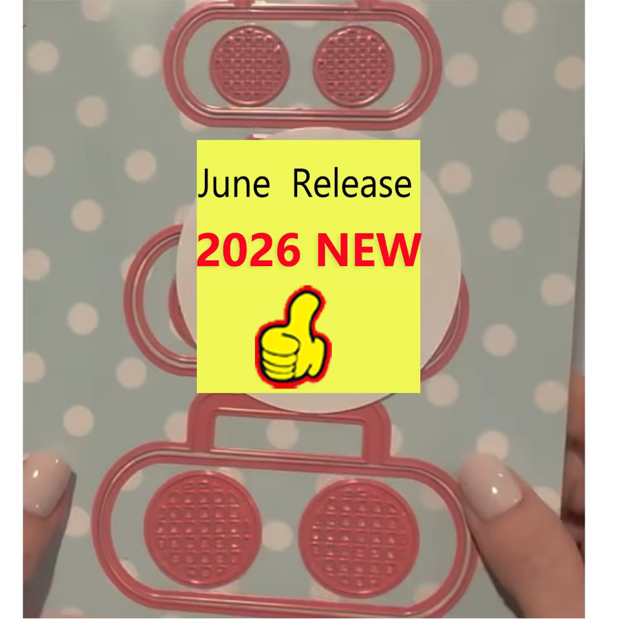 Liebe Umschlag Stempel 2025 Pink für DIY-Grußkarten, Sammelalben und Tagebücher aus Kunststoff - Bild 2