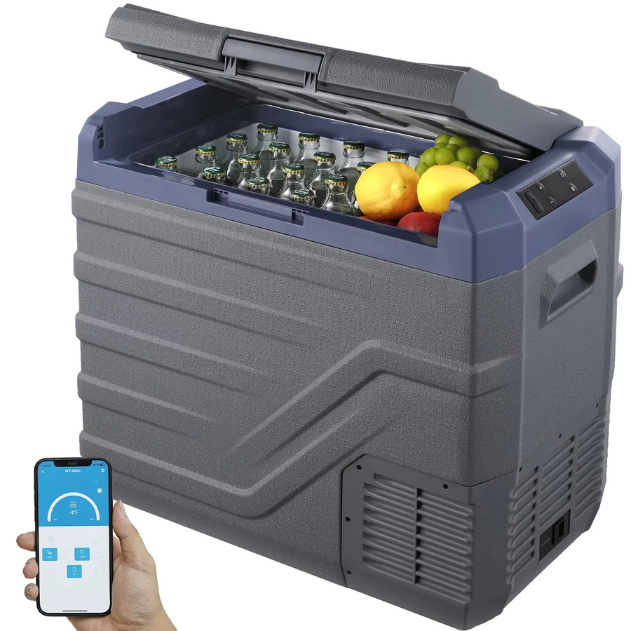 VEVOR Autokühlschrank einzonig in Grau mit Kompressor für Outdoor und Camping - Bild 1
