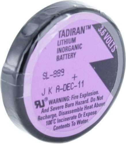 Tadiran Batteries SL 889 P Spezial-Lithium-Batterie 1/10D Pin 3.6V 1000 mAh - Bild 1