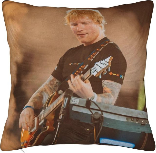 Dekorative Kissenhülle Ed Sheeran Loop Tour 2026 Merch von Bobble Home, Mehrfarbig, B/T/H: 30,48 x 30,48 x 0 cm - Bild 1