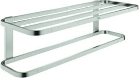 Grohe Multi-Badetuchhalter Selection in Silber, Edelstahl, Breite: 60 cm - Bild 1