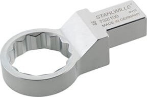 Stahlwille Ring-Einsteckwerkzeug SW.24mm in Silber mit Werkzeugaufnahme 22x28mm - Bild 1