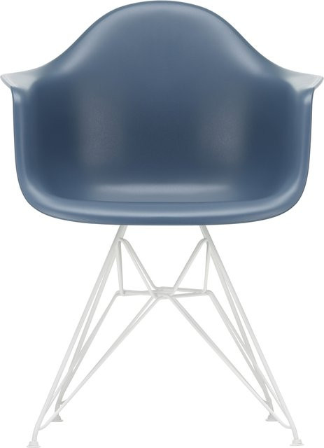 Vitra DAR Eames Plastic Armchair in Blau matt aus Kunststoff - Bild 1