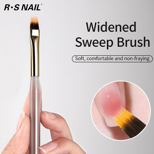 RSNAIL Nagelpinsel für DIY Gradient Nail Art, Acryl Pinsel - Bild 1