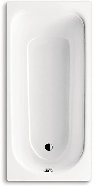 Kaldewei Rechteck-Badewanne Saniform Plus in Weiß, B/T: 160 x 70 cm - Bild 1