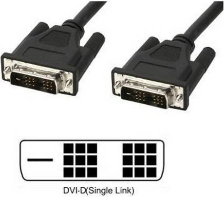 TECHly DVI Anschlusskabel ICOC-DVI-8050 Schwarz, Länge: 5,00 m - Bild 1