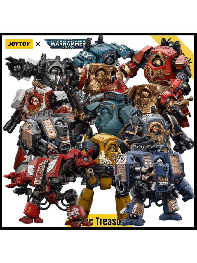JOYTOY Warhammer 40K Contemptor Dreadnought, Actionfigur, 1/18 - Bild 3