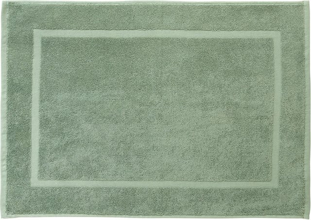 Modern Living Badematte Melanie aus Baumwolle, Schwarz-Grün, B/T: 50 x 70 cm - Bild 1