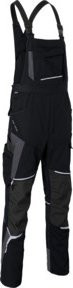 Kübler Latzhose BODYFORCE PSA 2 in Schwarz/Anthrazit mit Reflexstreifen und Cordura, Form 3125, Größe 28 - Bild 1