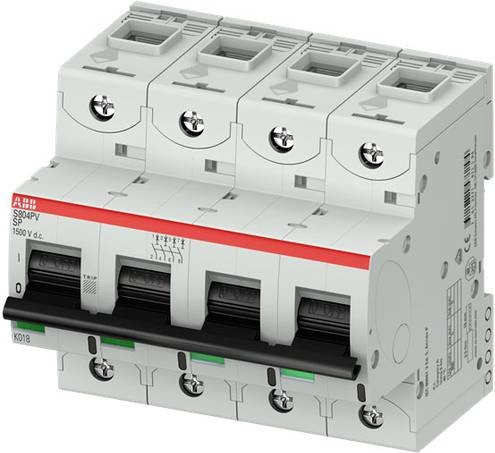 ABB S804PV-SP63 Photovoltaik-Sicherung 4polig in Weiß - Bild 1