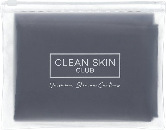 Clean Skin Club Clean Sleep Silberionen-Kissenbezug aus Lyocell und gekämmter Baumwolle, Mitternachtsblau/Grau, 1 Stück - Bild 1