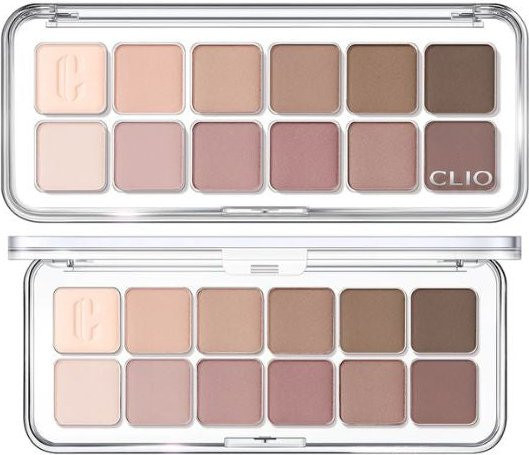 Clio Pro Eye Palette Air 03 Mute Library, Lidschatten-Palette, Matt - Bild 1