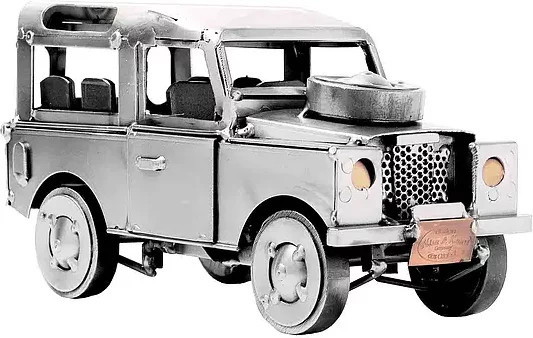 Hinz und Kunst Landrover, Fahrzeug, Metall - Bild 1