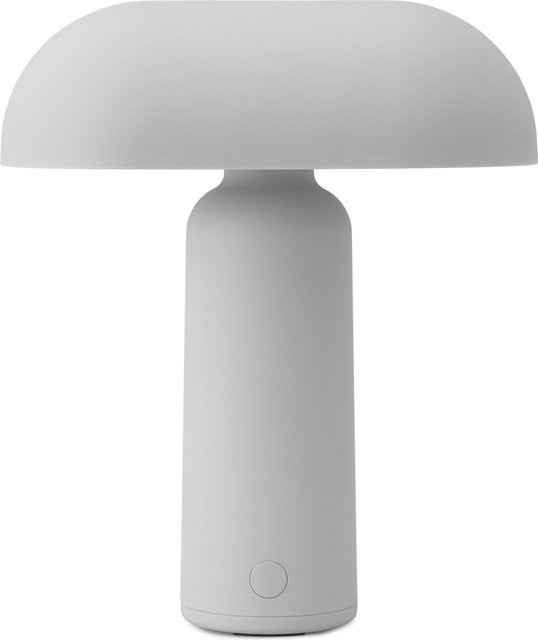 Normann Copenhagen Porta Akkutischleuchte in Weiß mit dimmbarer LED und organischem Design - Bild 1