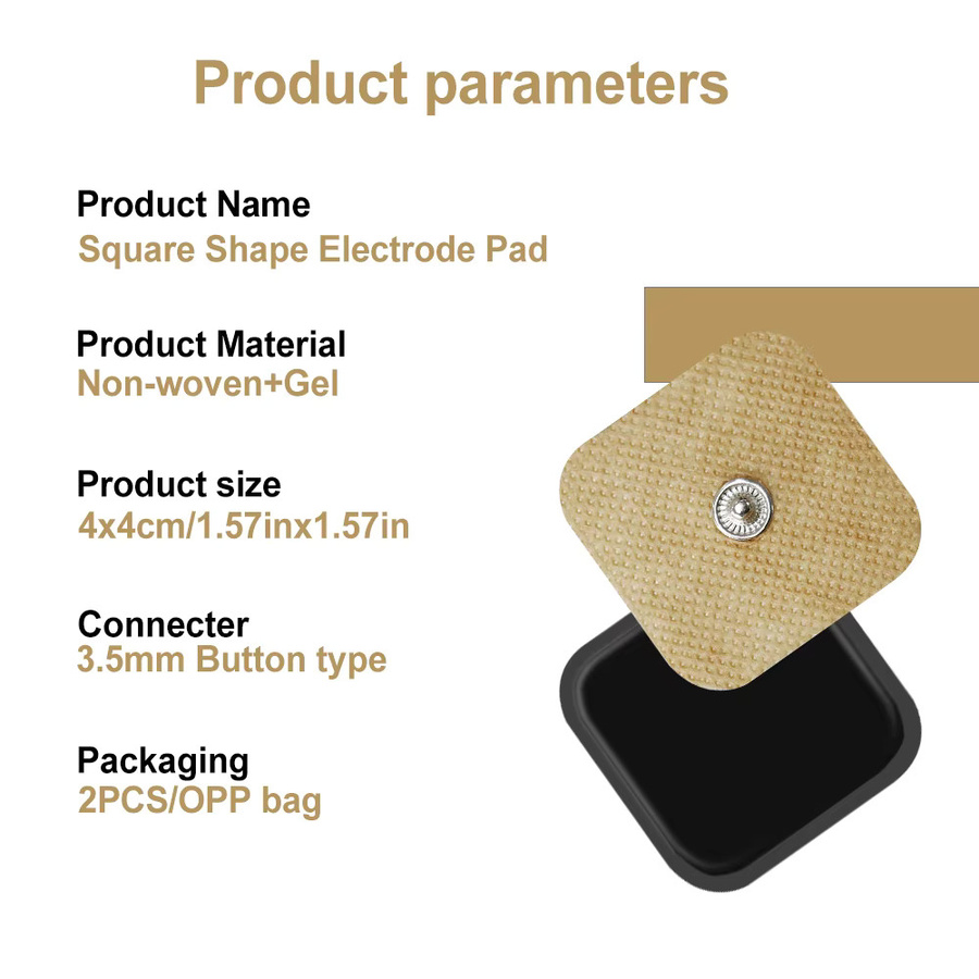 Raiuleko TENS-Elektrodenpads, 10/20 Stück, Unisex - Bild 3