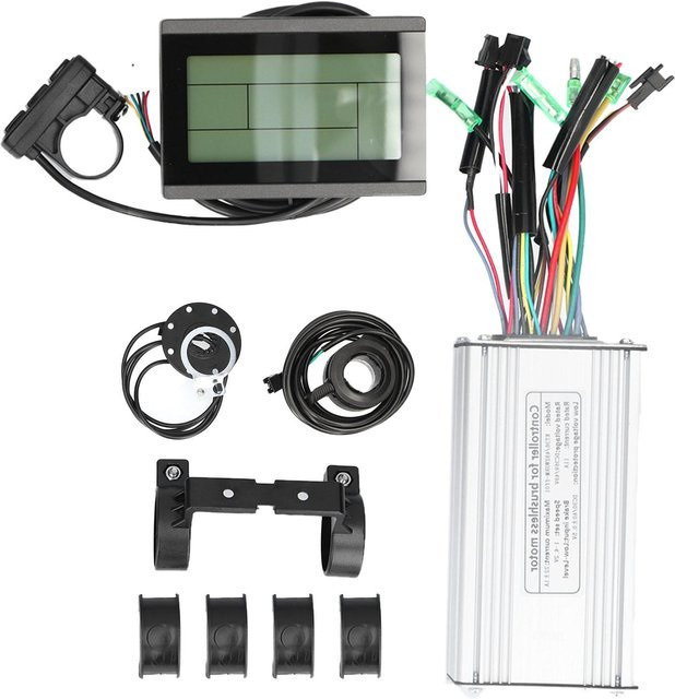 Umrüstsatz für E-Bike-Steuerung mit KT-LCD3-Display für 36V/48V/500W-Motoren in Grau - Bild 1
