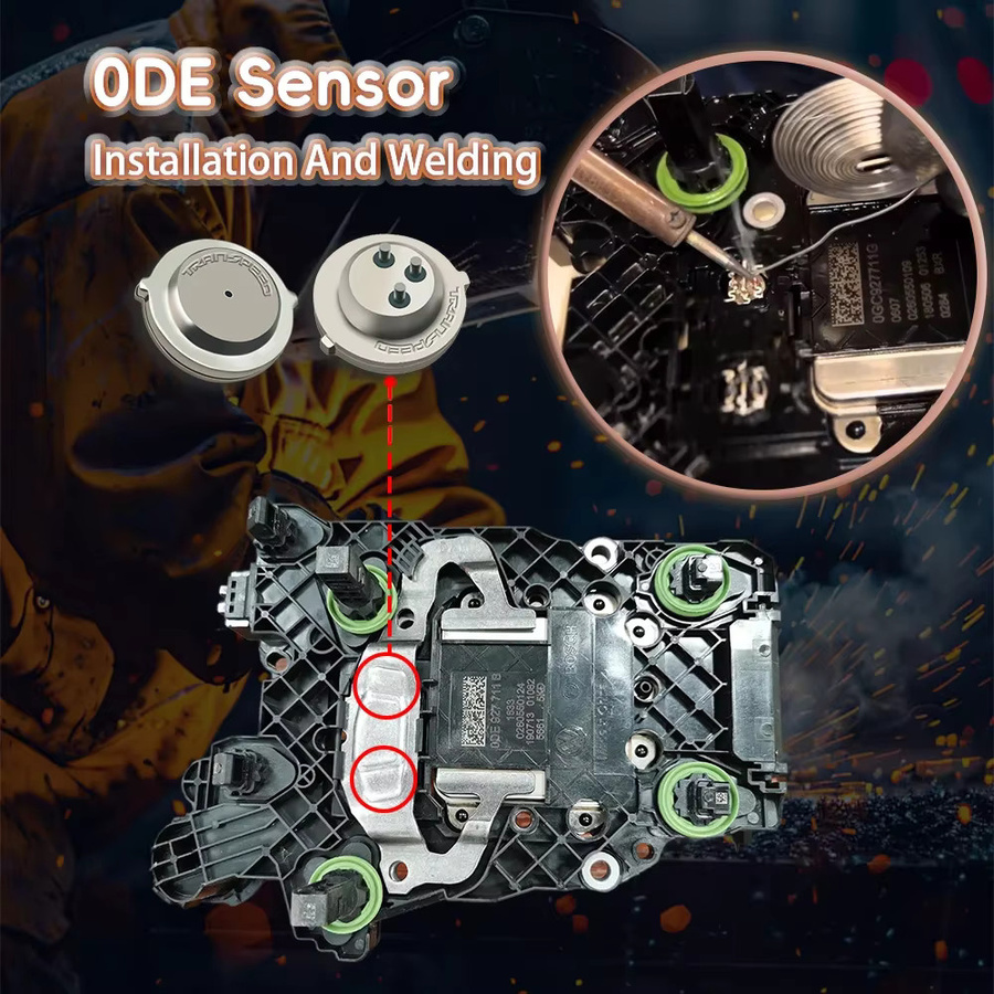 TRANSPEED ULTRA Paar Drucksensor TCU TCM Übertragungssteuergerät für Audi Q3 A3 und VW Tiguan, Farbe: Silber - Bild 4