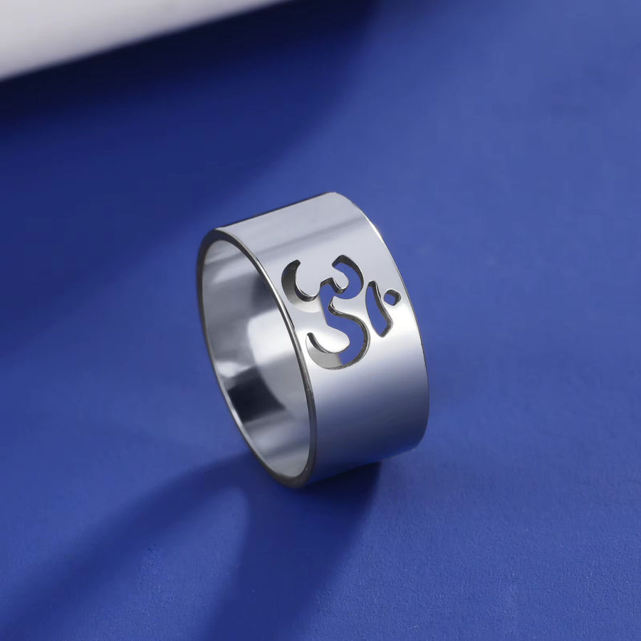 LIKGREAT Ring, Edelstahl, Silber, Damen - Bild 1