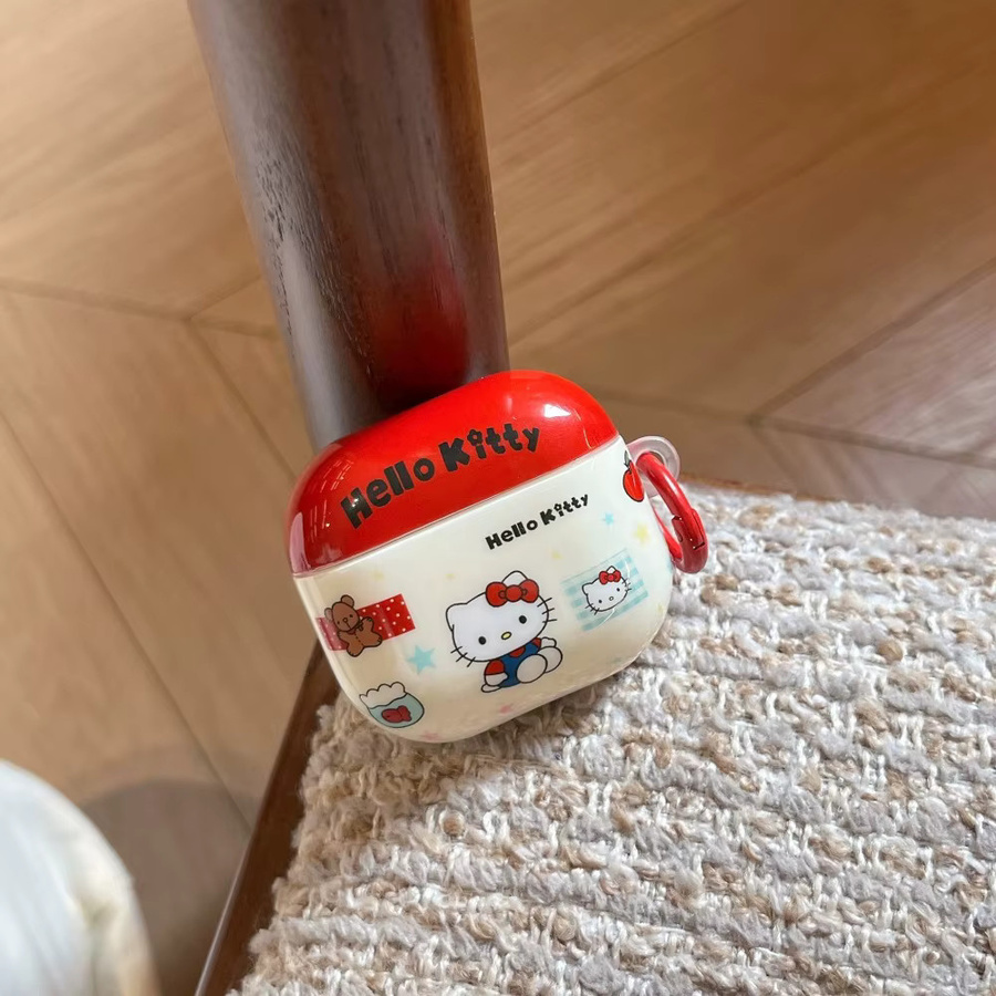 Sanrio Hello Kitty Kopfhörerhülle für Apple AirPods 1 2 3 4 Pro Pro 2 Pro 3 Wireless Kopfhörerbox - Bild 4