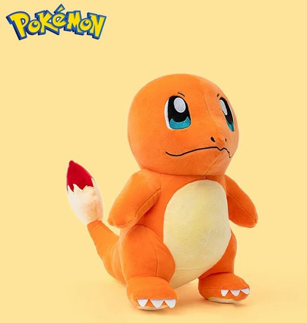 Potdemiel Pokémon Charmander Plüschtier, Orange - Bild 1