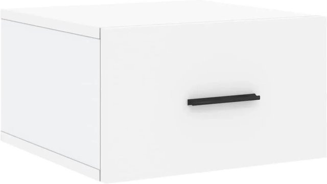 vidaXL Wand-Nachttisch in Weiß, B/T/H: 35 x 35 x 20 cm - Bild 1