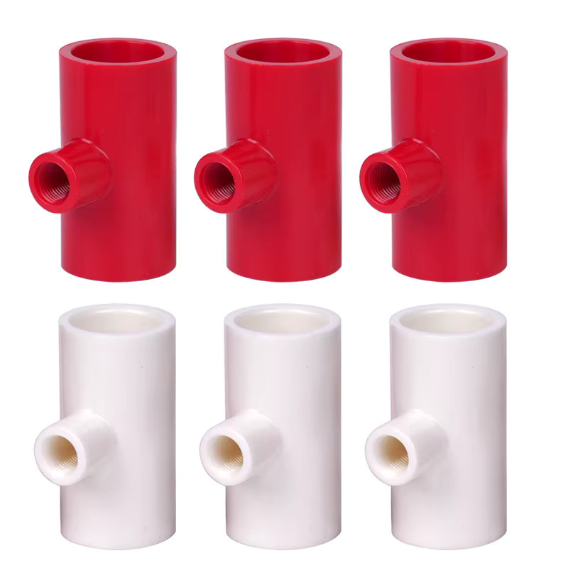JIECARE 10er Set PVC Trinknippel-Schlauch T-Rohr 1/2 Zoll für Geflügel in Weiß - Bild 2