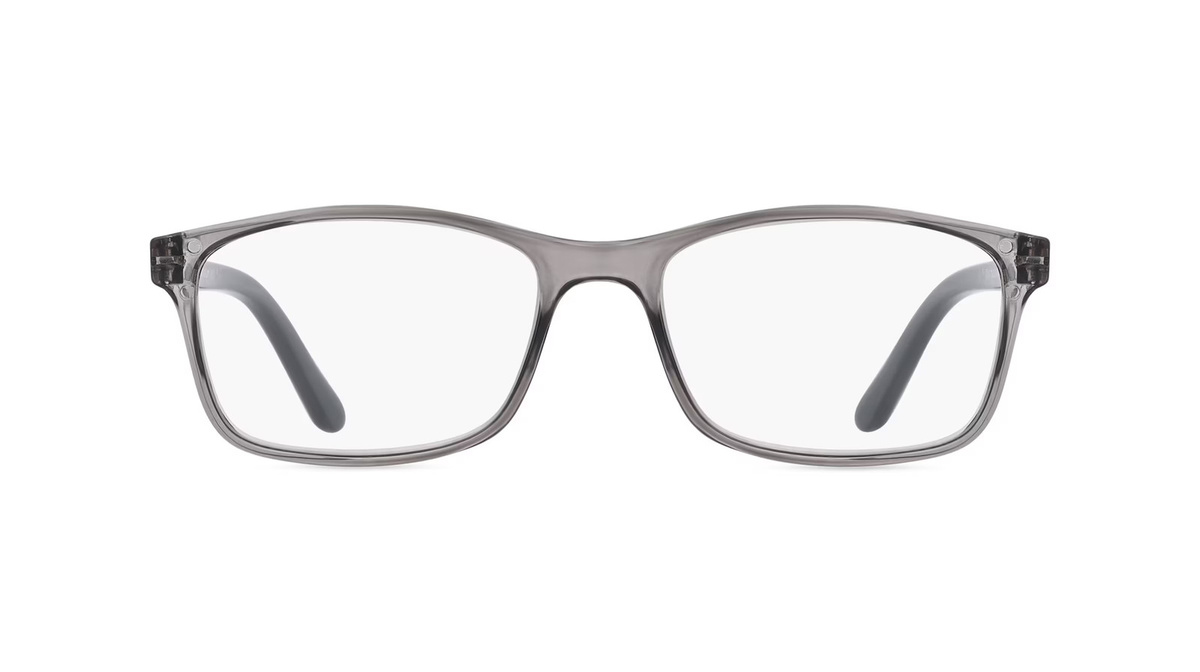 I Need You LUCA Brille, Vollrand, quadratisch, Kunststoff, grau, Unisex - Bild 1