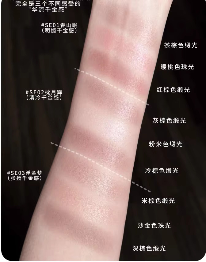 Qianyan Cheeryep Lidschatten-Palette Pillow Gem House Edition, Schimmernd - Bild 4