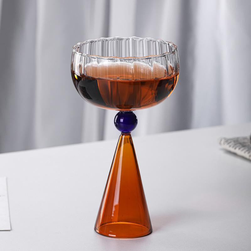 Baifenbai Rotweinglas aus Borosilikatglas als Kelchbecher für Wein und Sekt - Bild 1