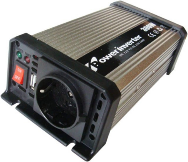 Mauk Spannungswandler Inverter 300W in Silber - Bild 1