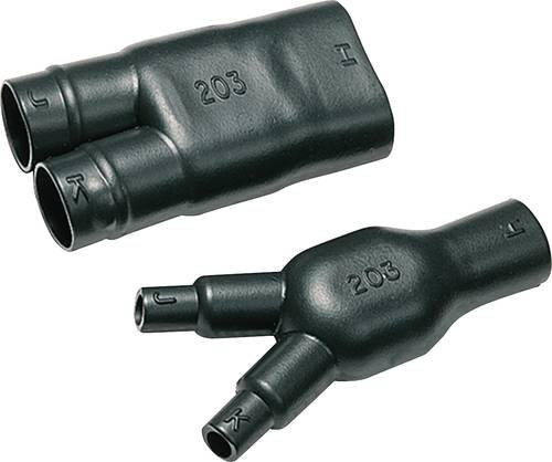 HellermannTyton Schrumpfformteil 402-06180 Schwarz - Bild 1