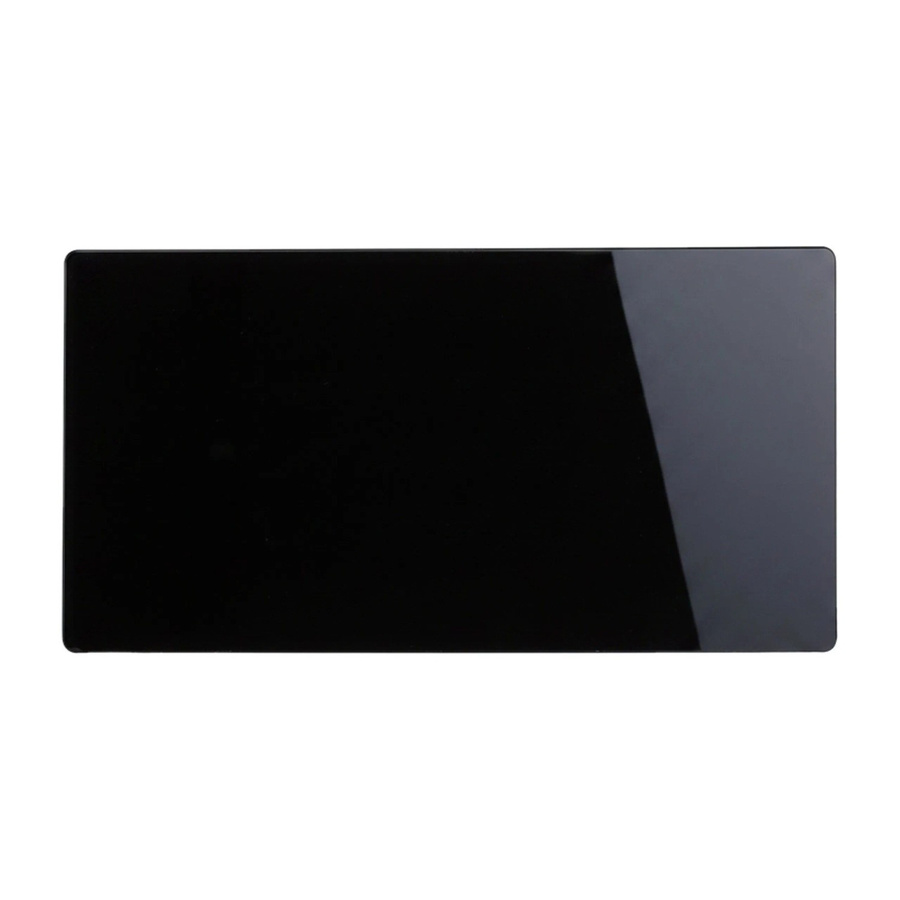 Relaxdays Magnettafel aus Glas und Metall in Schwarz, magnetisch beschreibbar, Breite: 40 cm, Höhe: 20 cm - Bild 2