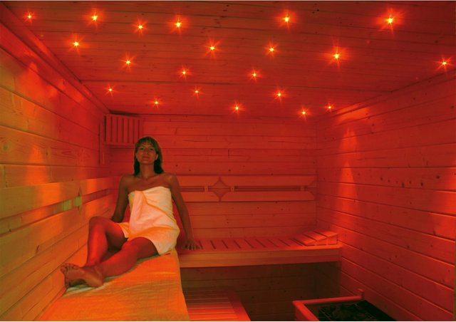 WEKA Farbvisionen-Set A Farblichtanwendung für die Sauna mit 40 bunten RGB-LEDs inklusive Controller - Bild 1