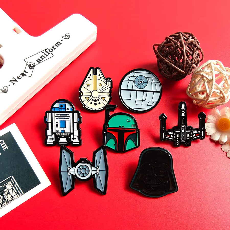 Star Wars Emaille-Pin-Set, 7-teilig, Bunt, Broschen-Kollektion - Bild 3