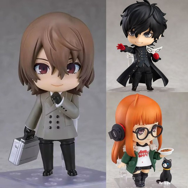 Bandai Persona Akechi Goro, Amamiya Ren, Sakura Futaba, Modellpuppen-Set - Bild 1