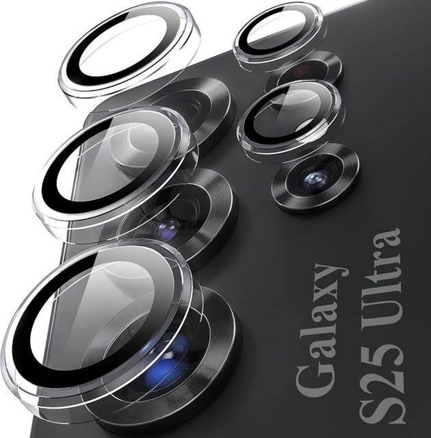 Transparente Displayschutzfolie aus gehärtetem Glas für Samsung Galaxy S25 Ultra, S24 Ultra, S23 Ultra und S22 Ultra - Bild 1