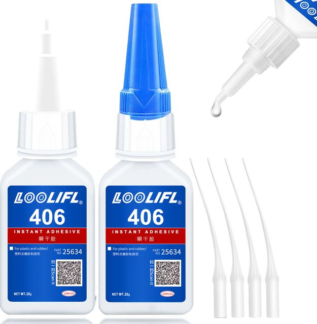 LOOLIFL Cyanacrylat-Superkleber transparent, 20 g - Bild 1